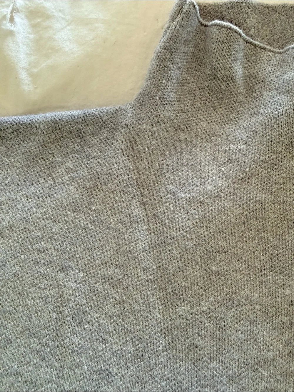 Tahari Heather Gray Mock Neck Sweater - Picture 3 of 3